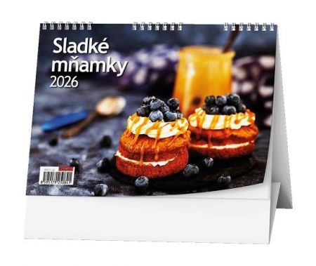 Kalendář stolní Sladké mňamky 2026 / 15cm x 21cm / BSD11-26