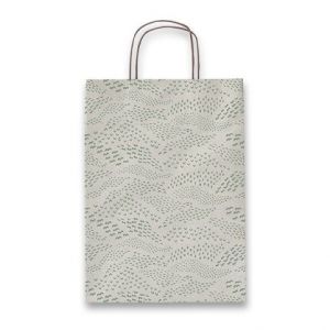 Dárková taška SADOCH Allegra Carta Erba, zelená 260 x 120 x 360 mm