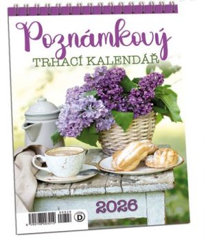 Kalendář stolní Trhací Kalendář stolní 2026 / 23cm x 16cm / K828
