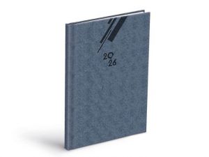 Diář týdenní T805 PU blue 2026 / 20,5cm x 14cm / 7781478