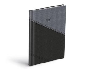 Diář týdenní T805 PU gray/dak gray 2026 / 20,5cm x 14cm / 7781477