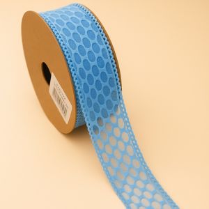 Dekorační stuha modrá  2,5cm