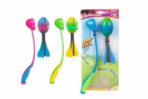 Šipka házecí pěnová + startér 19cm, 3 barvy