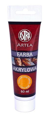 ASTRA barva akrylová 60ml žlutá tm kadm