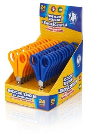 ASTRA nůžky 13cm s měřitkem pro lev. /24