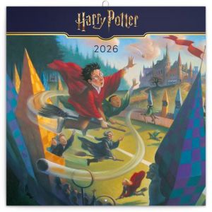 Kalendář nástěnný poznámkový Harry Potter 2026, 30 x 30 cm / PGP-35275
