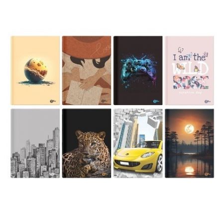 Záznamní kniha S-line A5 96l čtvereček