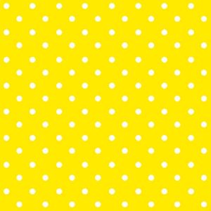 Ubrousky PAW Dekor L (20ks) Dots (intense yellow)