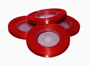 ALIGA stuha 6/32m -26 červená hladká/4/