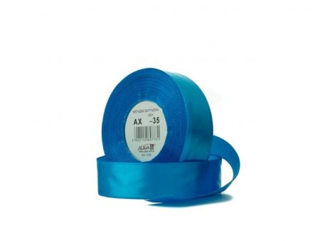 ALIGA stuha 25/32m -35 modrá hladká