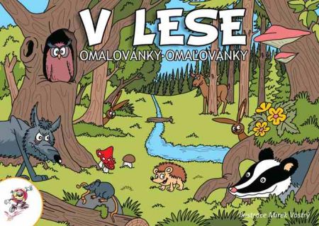 MP omalovánky LUX V lese