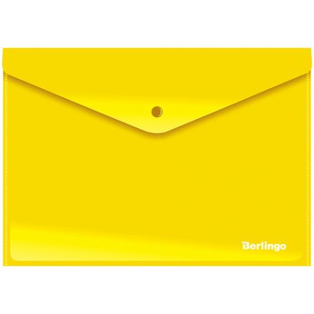 BERLINGO obálka A4 PP druk opal yellow