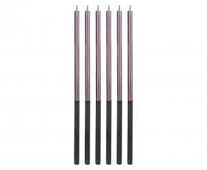 GD Svíčky dortové Platinum 6ks fialová