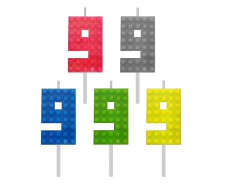 GD Svíčky dortové STAVEBNICE 9