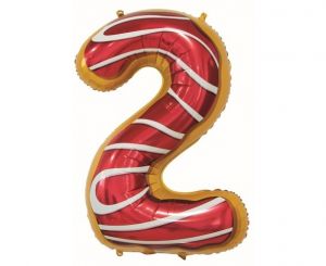 GD balónek fóliový 78cm "2"