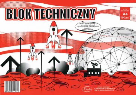 Skicák A4/10l 190g /10/ PROTOS
