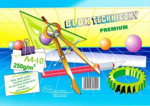 Skicák A4/10l 250g /5/ PROTOS