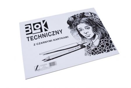 Skicák A3/10l černý KRESKA