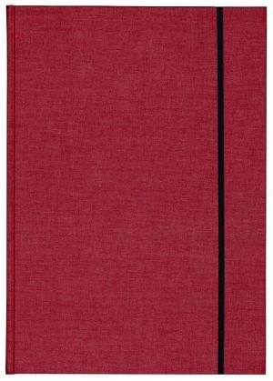 Skicák v deskach A4/80l 150g bordo