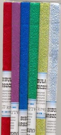 Krepový papír 50x200cm ALU KREPP/6/