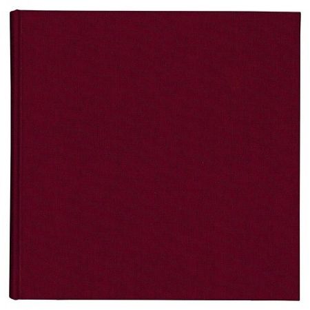 Skicák v deskach 21x21cm/80l 90g bordo