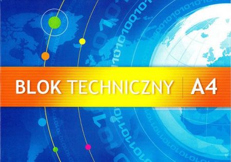 Skicák A4/10l 250g /10/ KRESKA