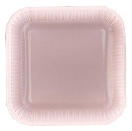 PAW talíř 23cm SQ 10ks Monocolor