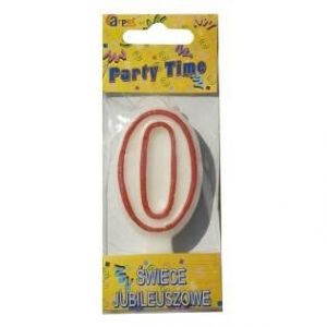 Svíčky dortové čísla 0 ARPEX