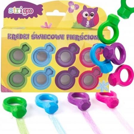 STRIGO voskovky SSC044 prstýnek 8ks