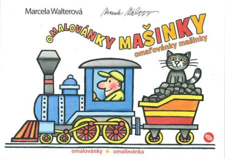 MEZUZA Omalovánky A5 Mašinky