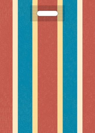 LIKA taška PE 34x50 Pruhy/50/