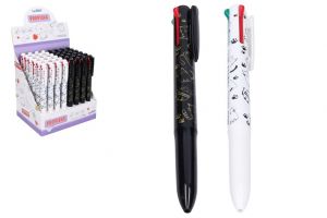 Propiska vícebarevná (4 barvy) 0.5 mm kočka