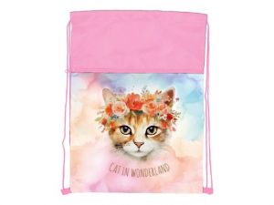 Sáček na přezůvky Cat 30x39cm