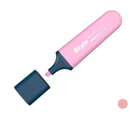Zvýrazňovač CENTROPEN 6252 růžový pastelově, plochý