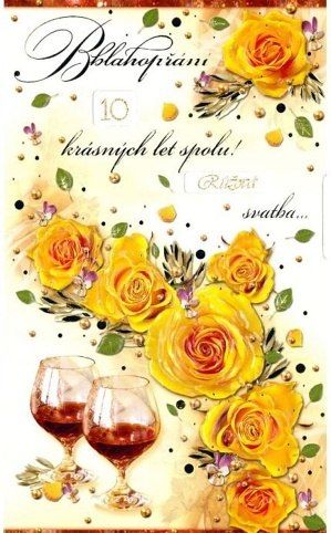 MEZUZA Přání " E " otočné svatební