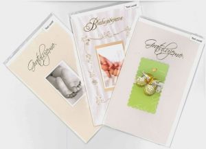 MEZUZA Přání " E " narození dítěte