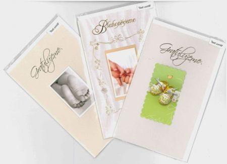 MEZUZA Přání &quot; E &quot; narození dítěte