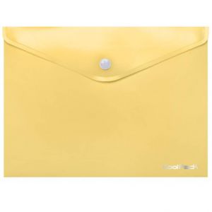 CP obálka A4 druk pastel žlutá