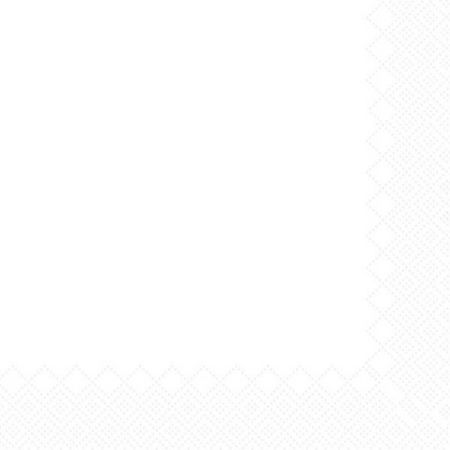 Ubrousky PM Airlaid 40x40 cm 12ks White