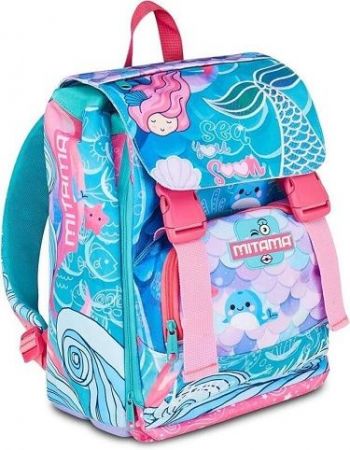 Školní aktovka "4Zip", mořská panna, MITAMA 64719