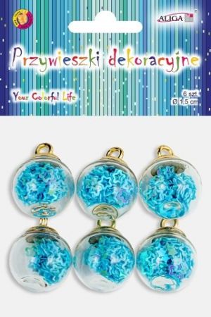 ALIGA přívěšek ZWD-0453 1.5cm 6ks