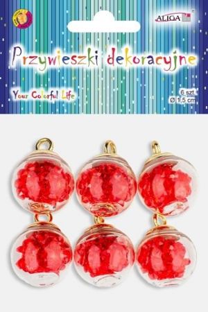 ALIGA přívěšek ZWD-0460 1.5cm 6ks