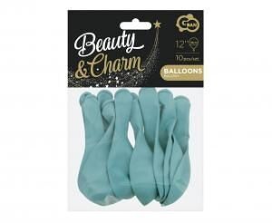 GD balónek BEUTY&amp;CHARM tyrkysové 10ks