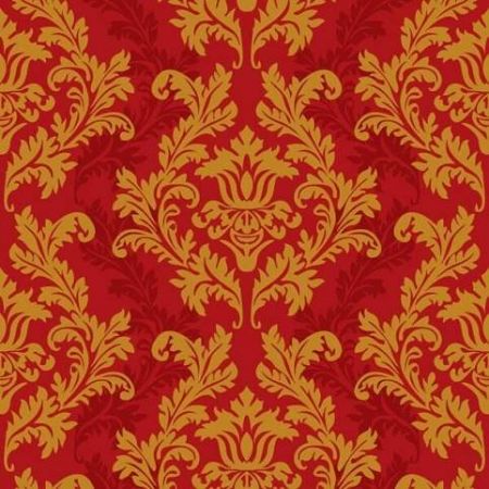 Ubrousky MAKI L (20ks) Red &amp; Gold Wallpaper