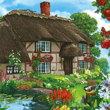 Ubrousky MAKI L (20ks) Countryfield Cottage