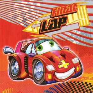 Ubrousky MAKI L (20ks) Little Red Car