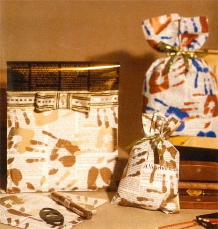 Dárkový sáček News double 20 x 32 cm