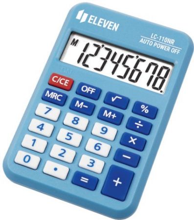 ELEVEN LC 110NR-BL blue kalkulátor