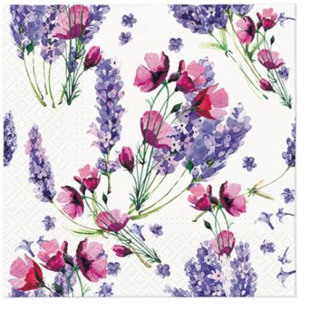 Ubrousky PAW Dekor L (20ks) Fragrant Lavender