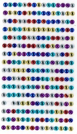 Samolepící kamínky DS78 - 4 240 ks mix barev